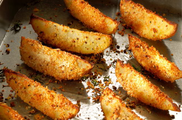 Photo Potatoes ail & parmesan