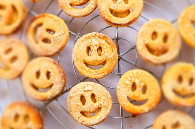 Photo Beignets de pommes de terre Smiley