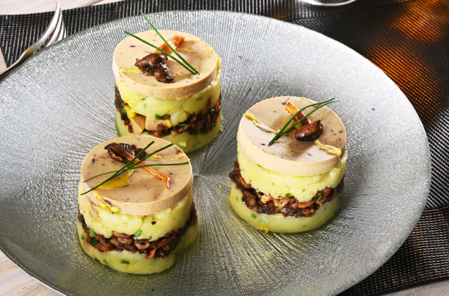 Photo Parmentier Ratte with Foie Gras