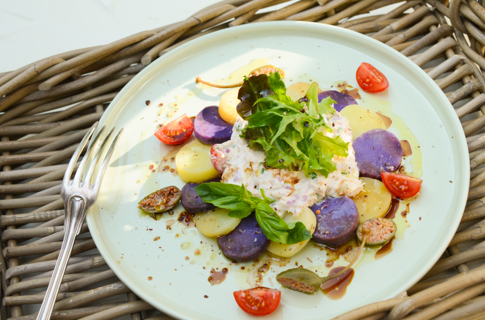 Photo Tonnato potatoes, Roquette & Capers